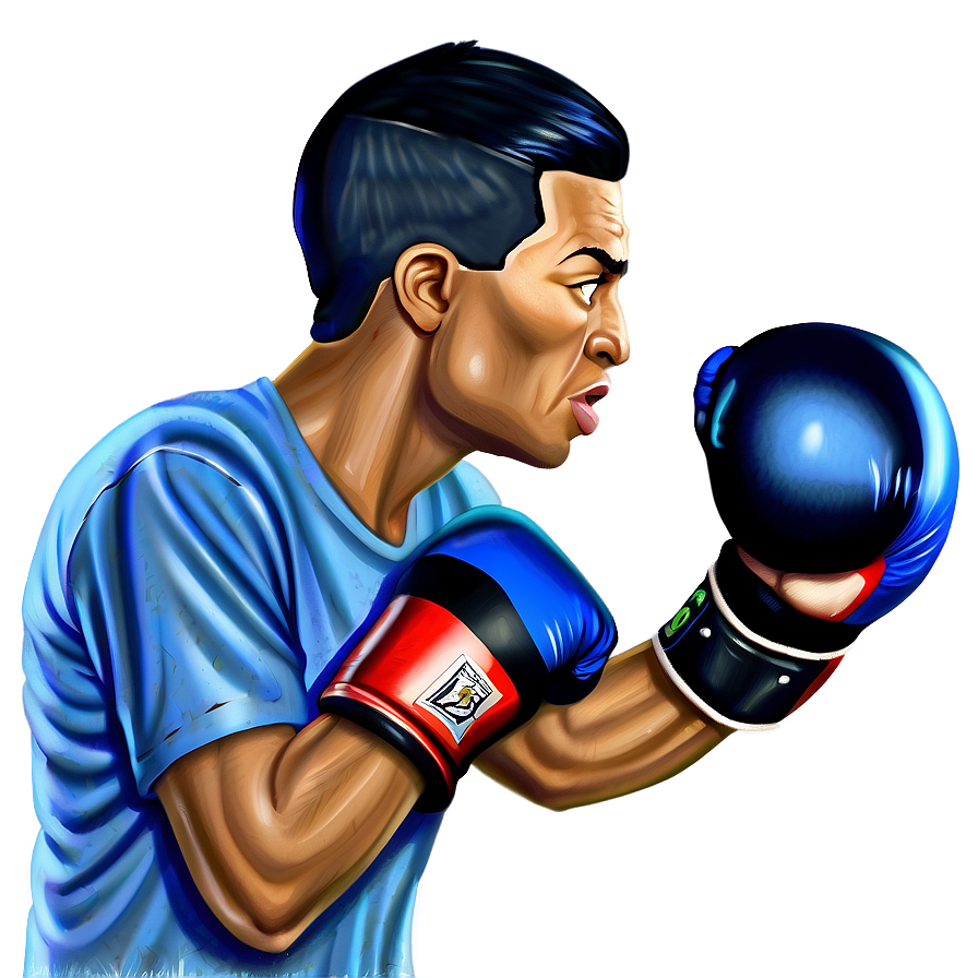 Boxer Punch Illustration Png 71