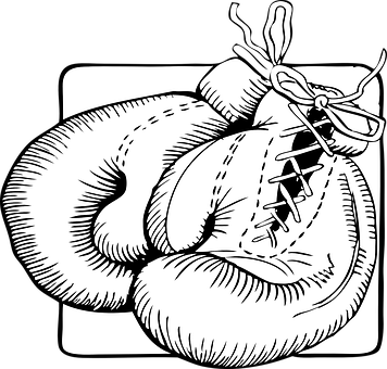 Boxing Gloves Vector Illustration