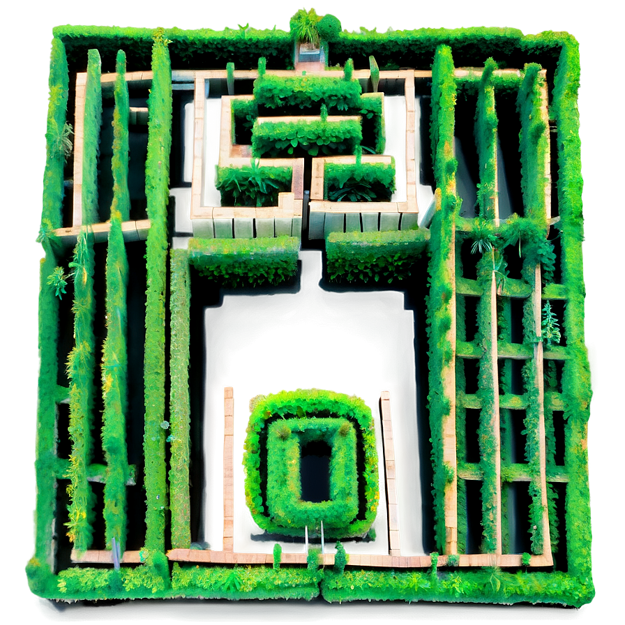 Boxwood Maze Png 1