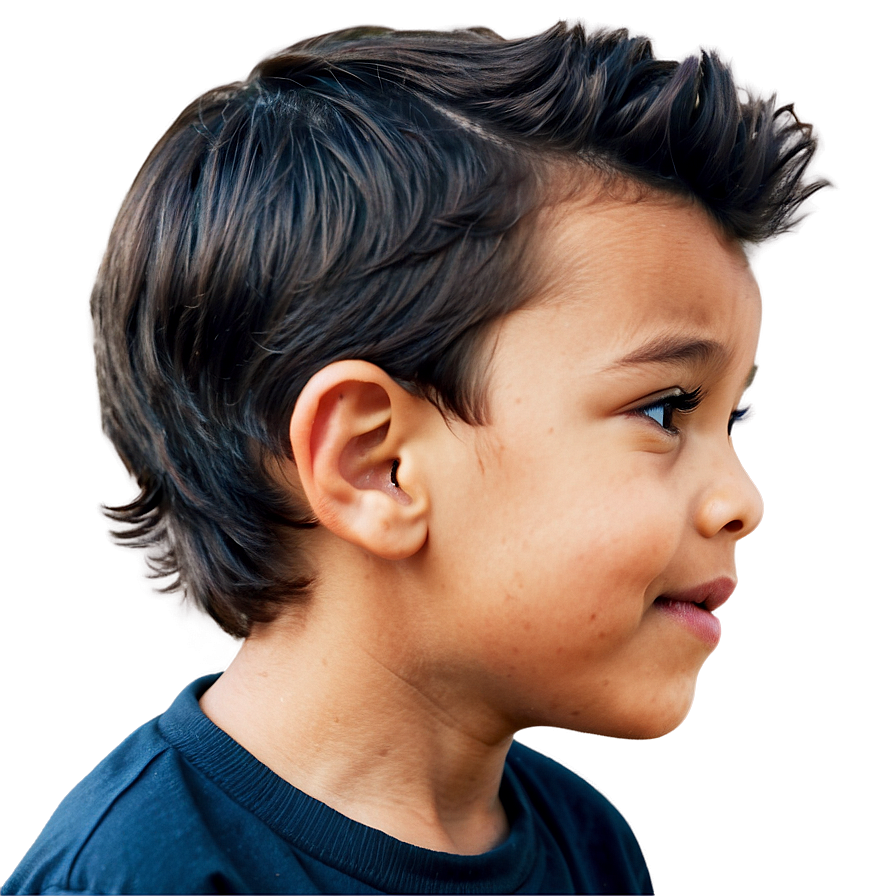 Boy Hair Side View Png Etk87