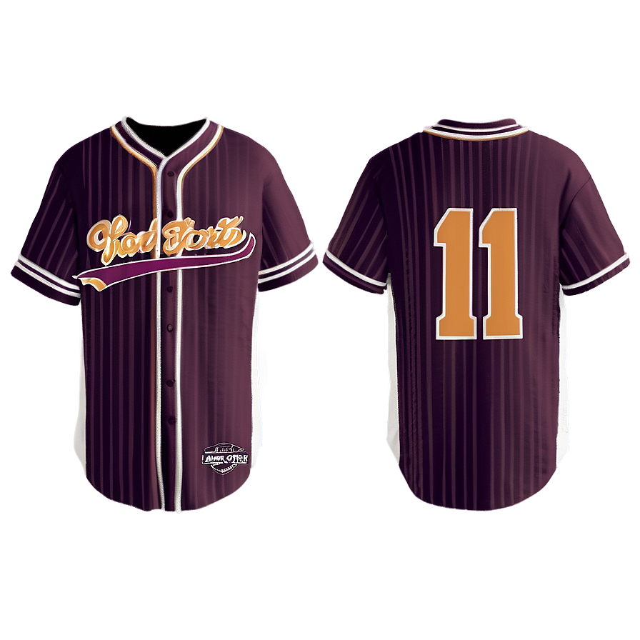 Boys Baseball Jersey Png 06282024