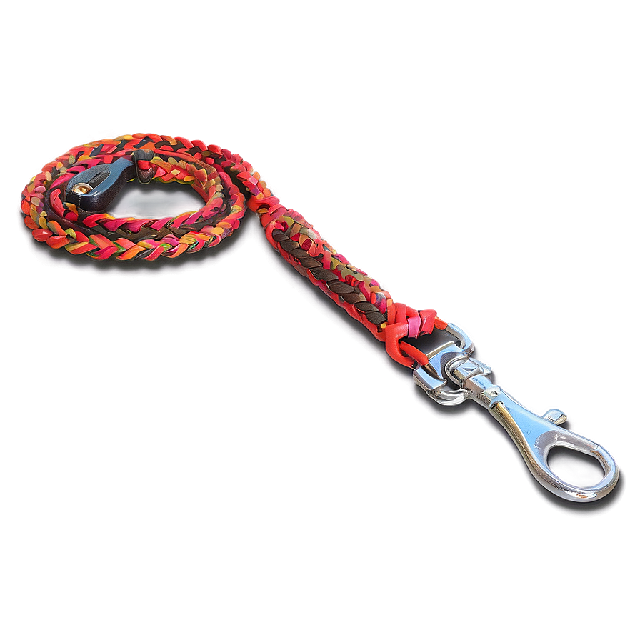 Braided Dog Leash Png 06132024