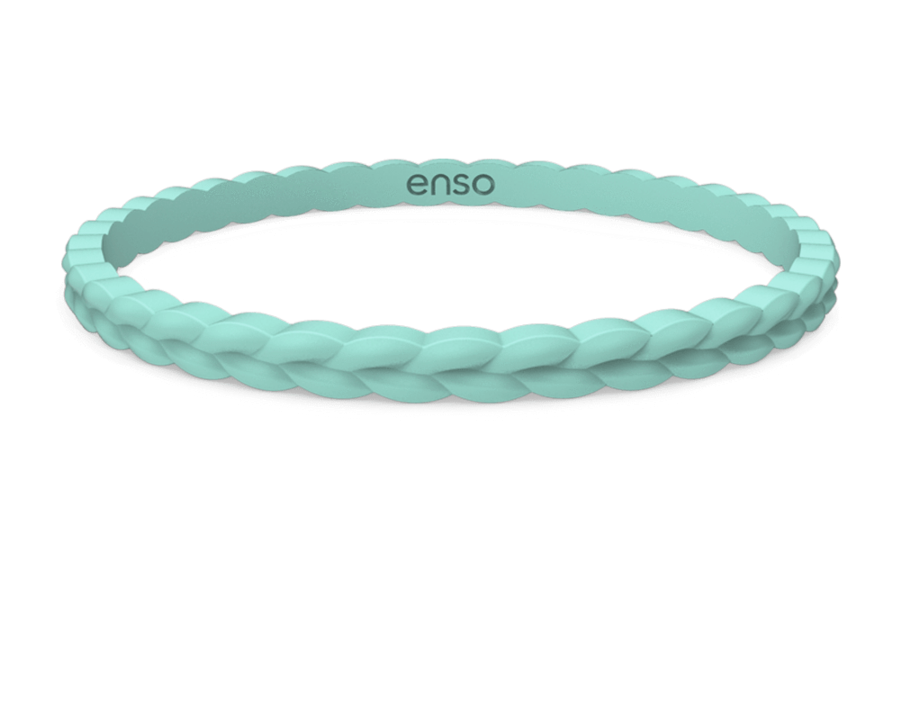 Braided Silicone Bangle Enso Bracelet