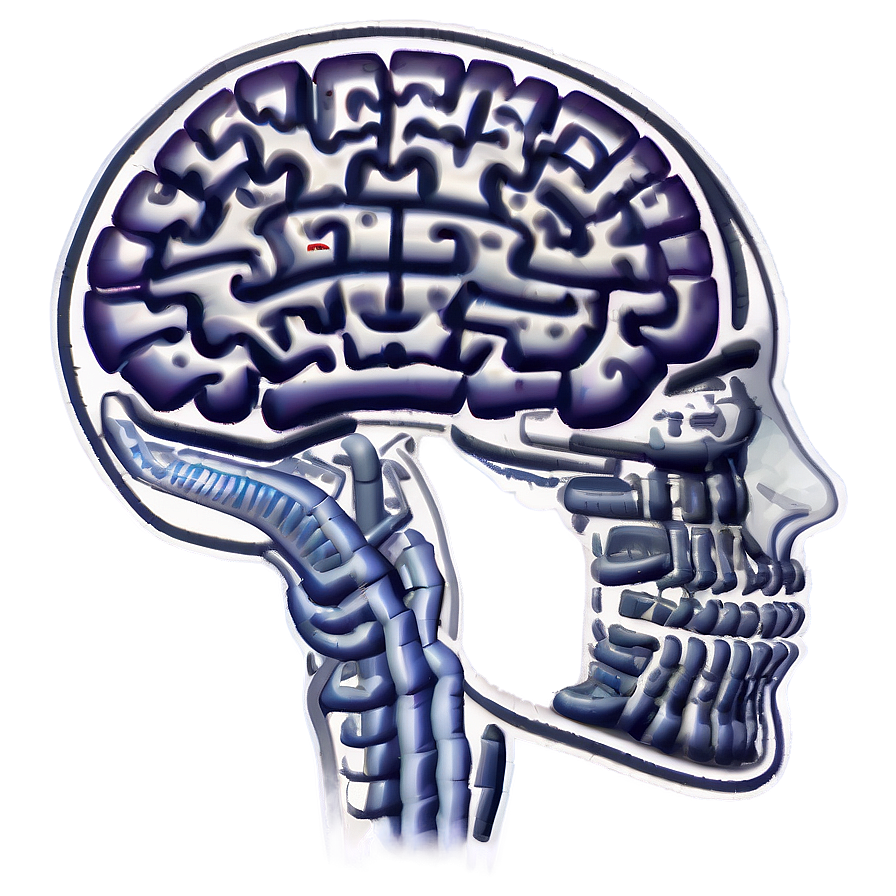 Brain Activity Outline Png Wum38