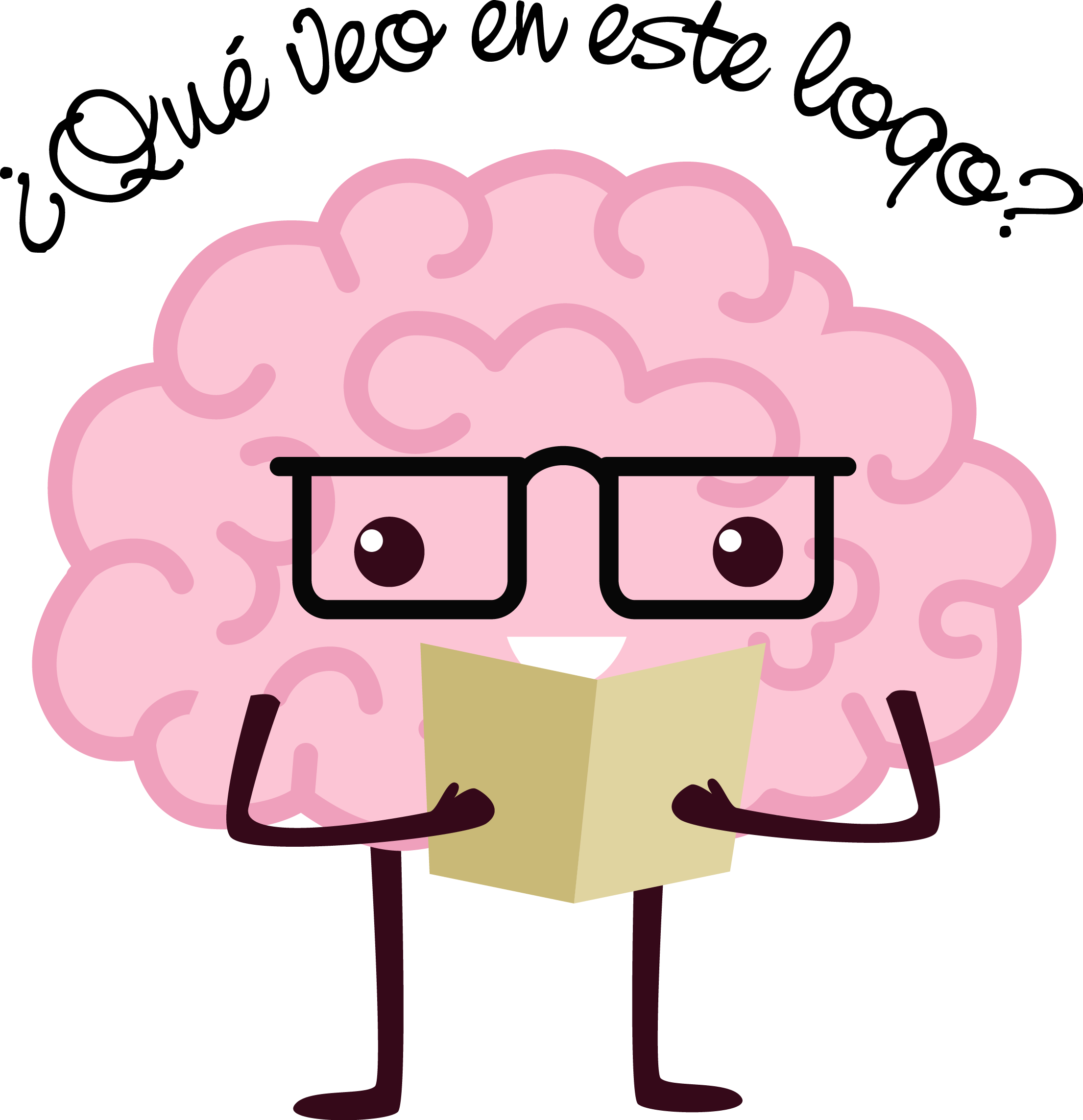 Brain Reading Book Clipart