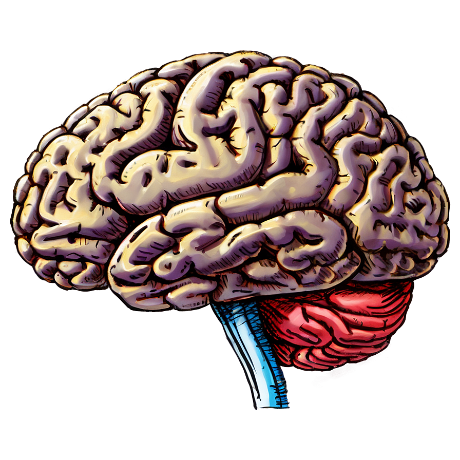 Brain Sketch Png 06272024