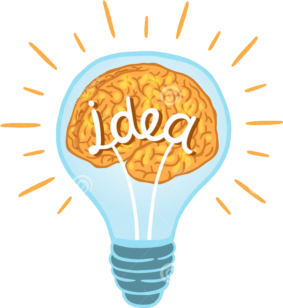 Brainstorming Lightbulb Idea Concept