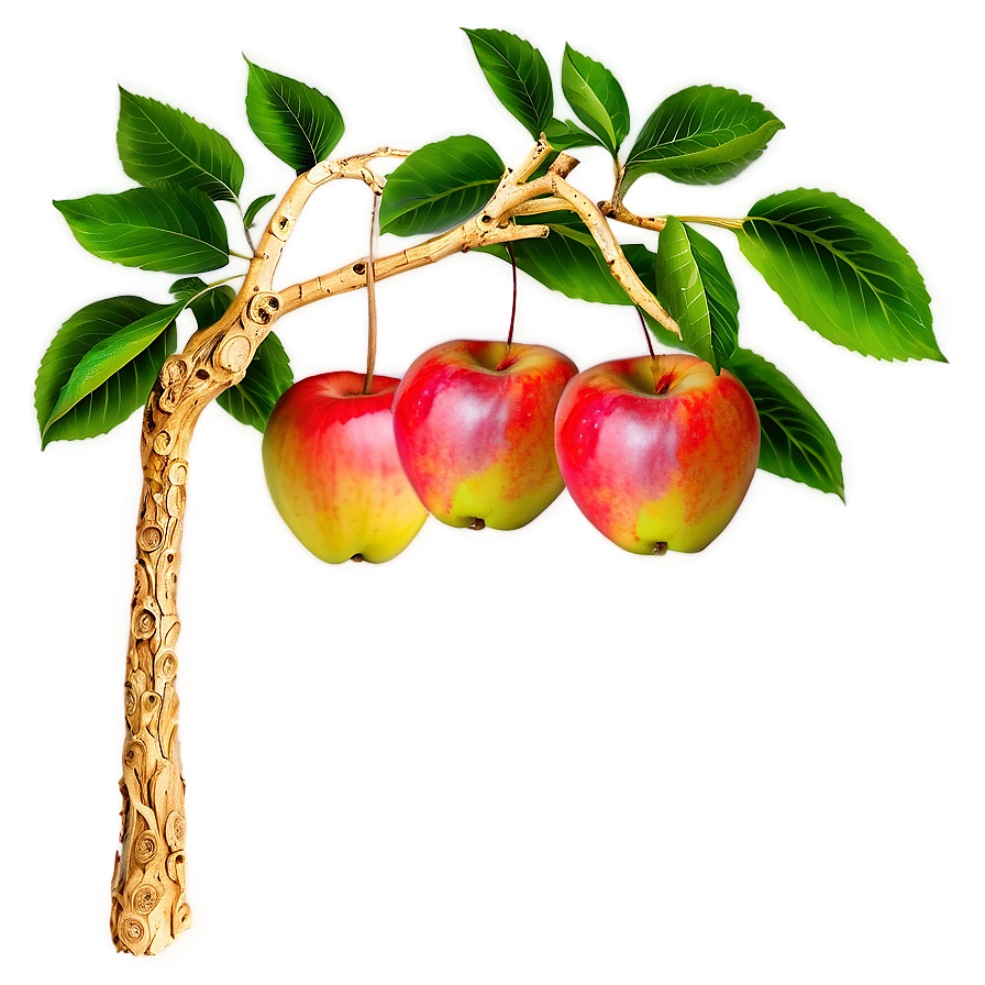 Branch With Apples Png Cni51