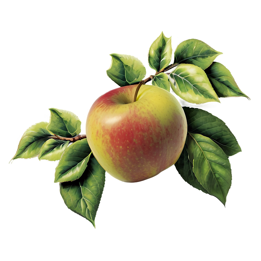 Branch With Apples Png Pcu