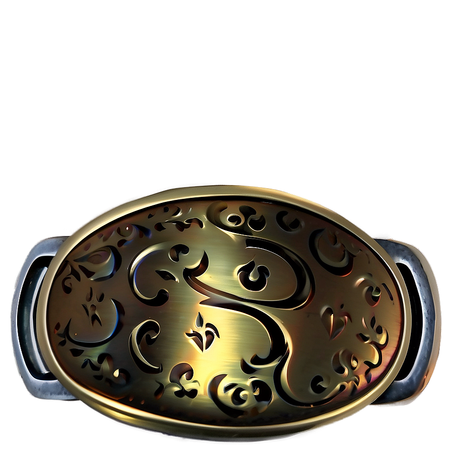 Brass Belt Buckle Png 06212024