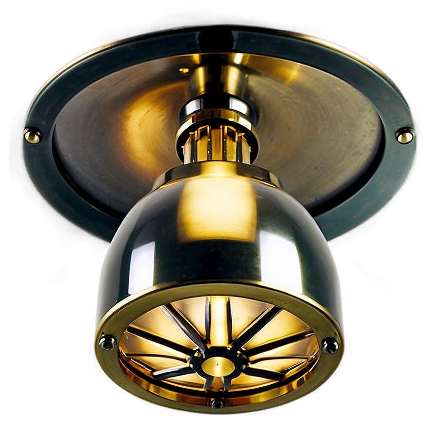 Brass Ceiling Light Png 06212024