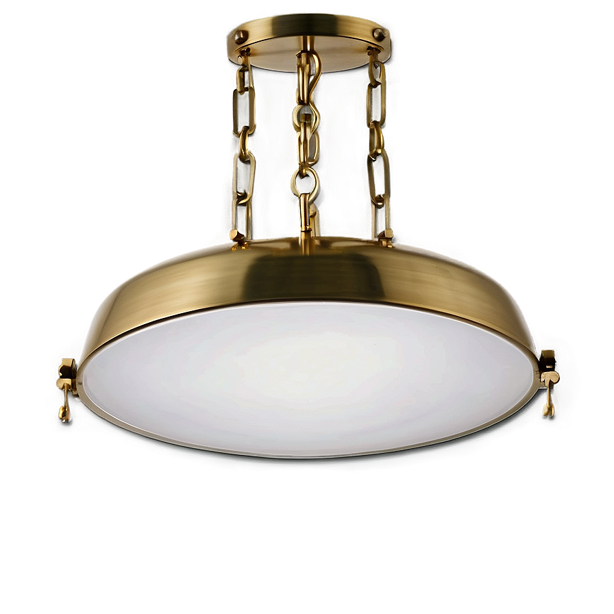 Brass Ceiling Light Png 06212024