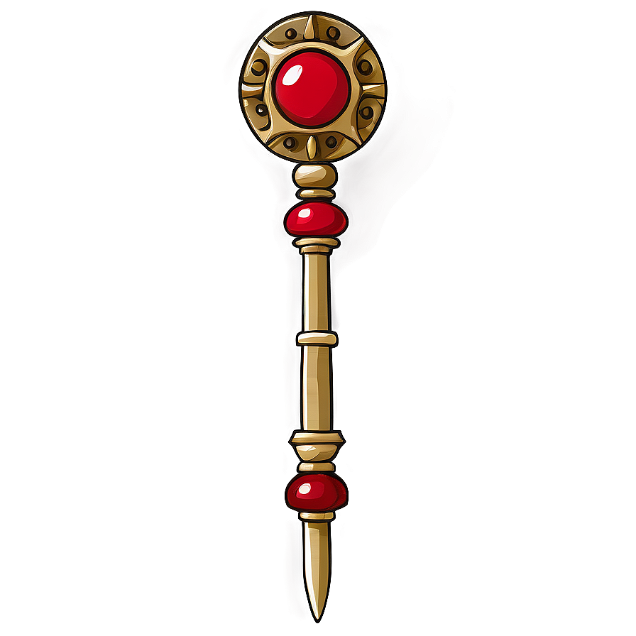 Brass Scepter Png 06282024