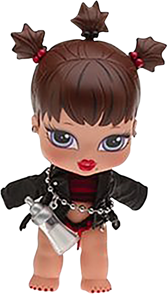 Bratz Dollin Black Outfitwith Bottle