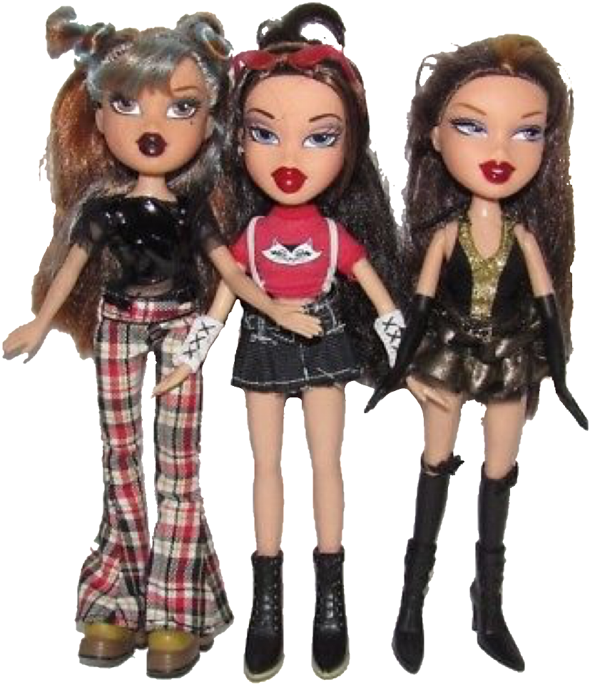 Bratz Dollsin Fashionable Outfits