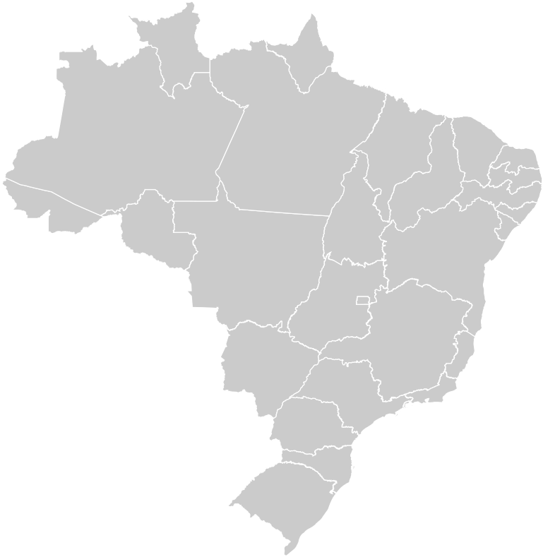 Brazil Blank Map Outline