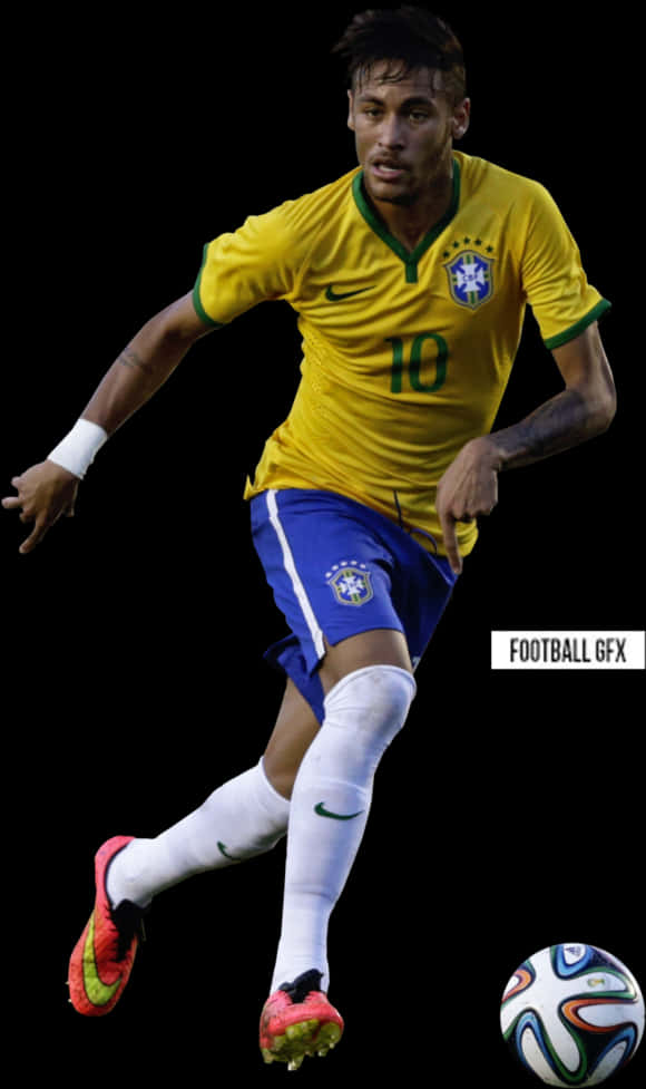 Brazilian Soccer Player Number10