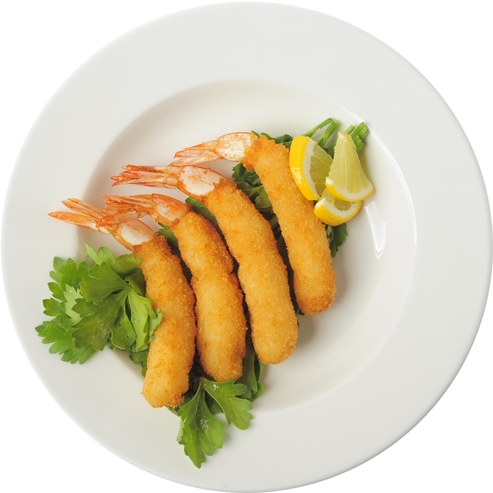 Breaded Shrimpwith Lemonand Parsley