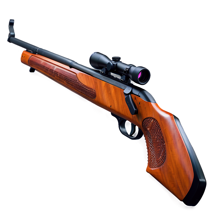 Break Action Hunting Rifle Png 06132024