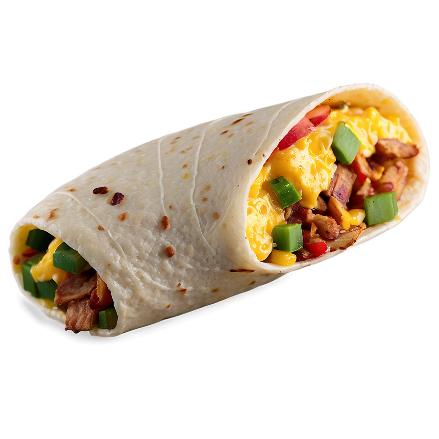 Breakfast Burrito Wrap Png 71