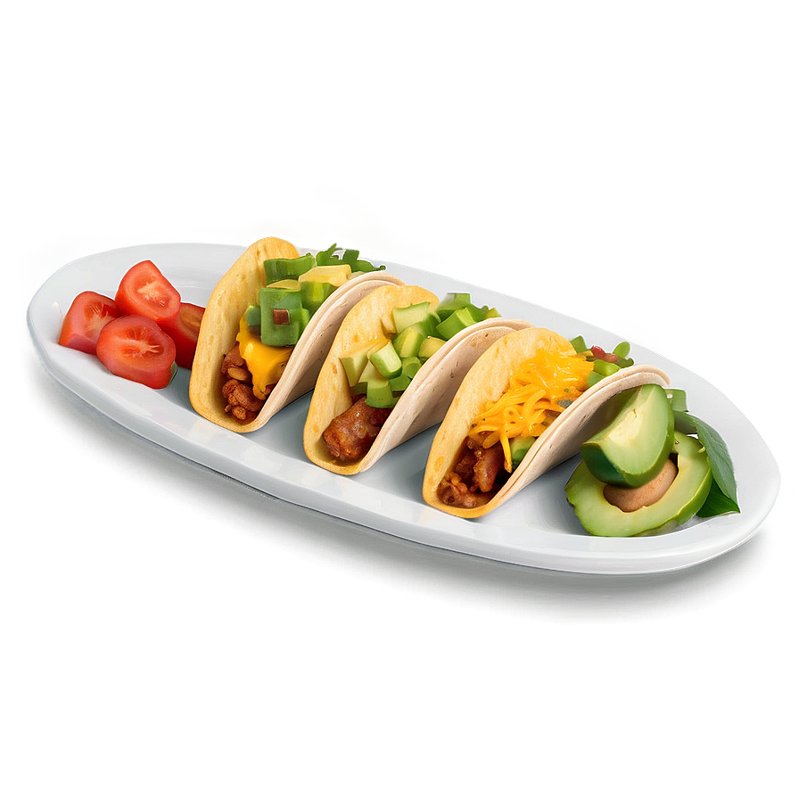 Breakfast Tacos Plate Png 05212024