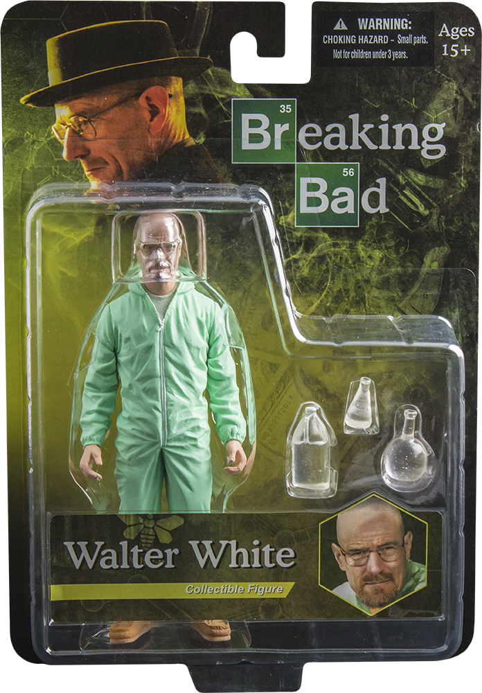 Breaking Bad Walter White Collectible Figure Packaging