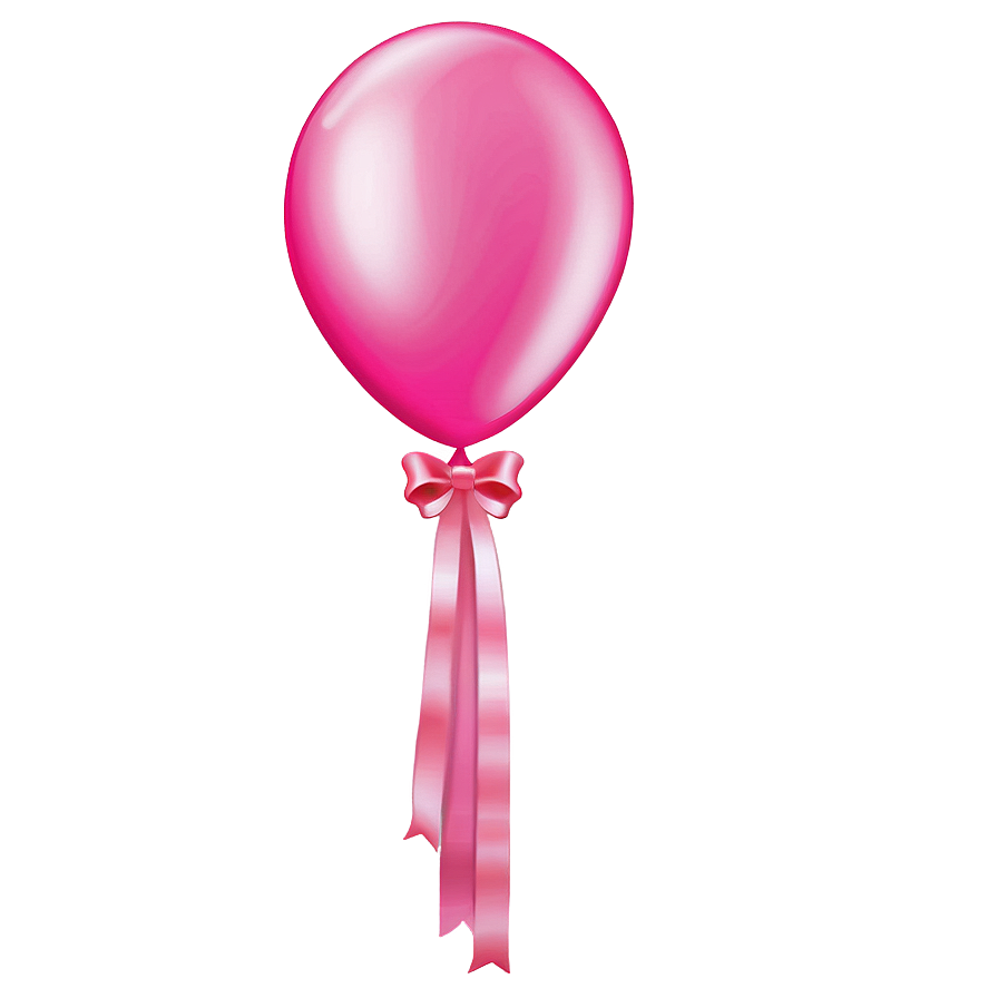 Breast Cancer Awareness Pink Balloons Png 11