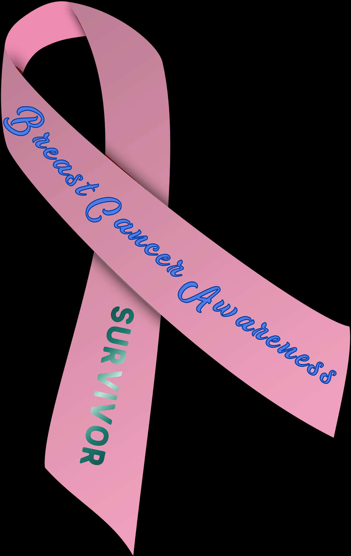 Breast Cancer Awareness Ribbon Survivor