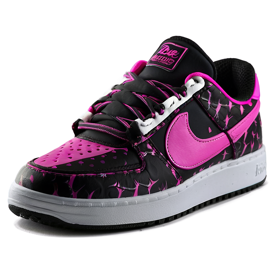 Breast Cancer Support Pink Sneakers Png 06292024