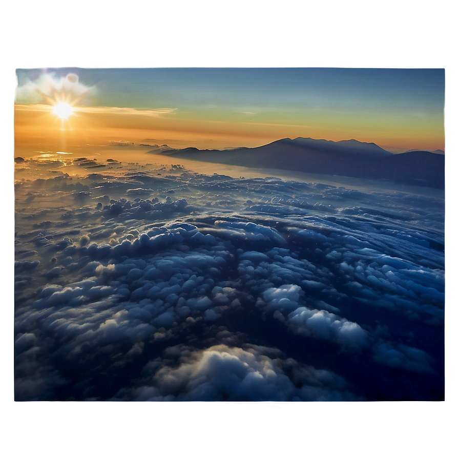 Breathtaking Sea Of Clouds Png 06112024