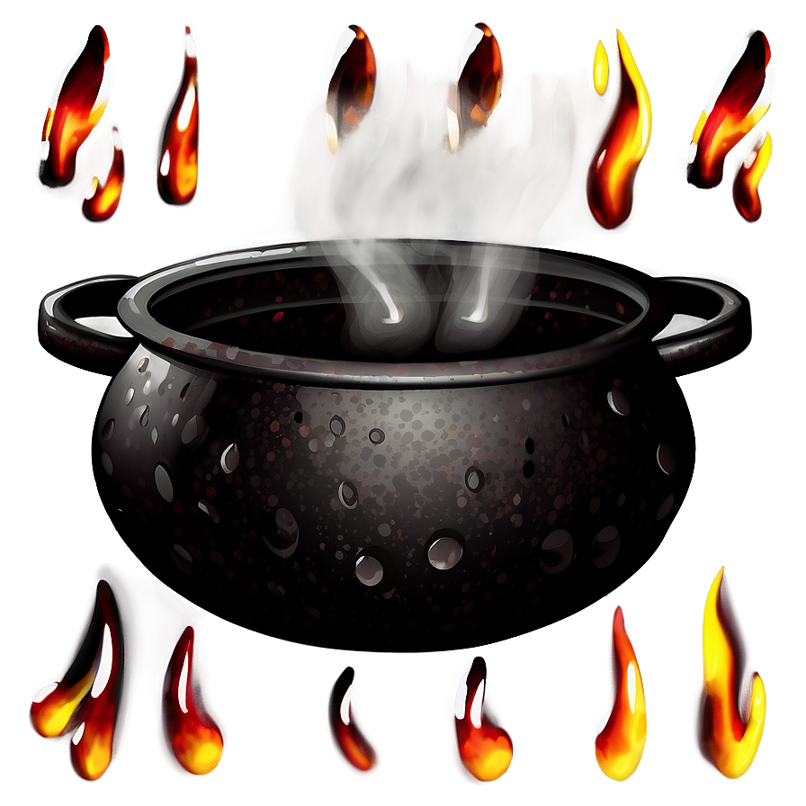 Brewing Witchcraft Cauldron Png 17