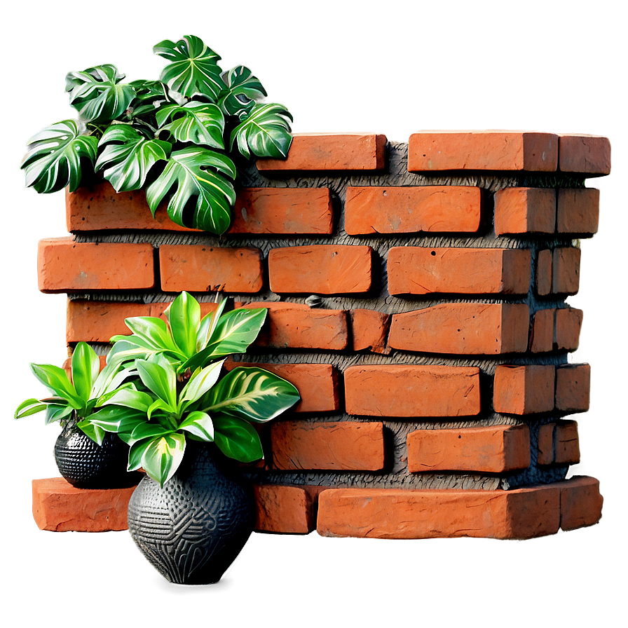 Brick Garden Border Png Kow