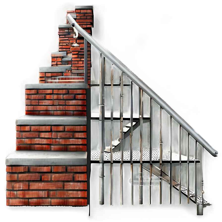 Brick Staircase Design Png 59