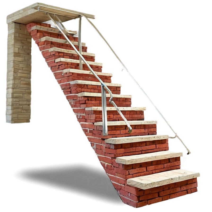 Brick Staircase Design Png Nbi