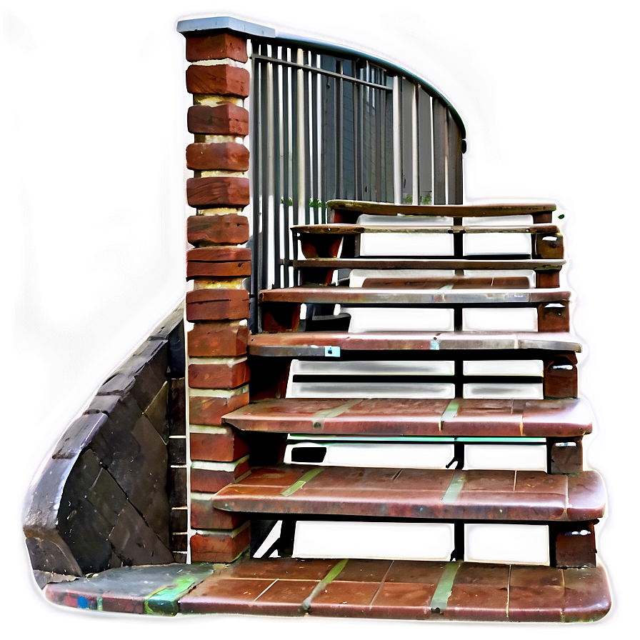 Brick Staircase Design Png Peu