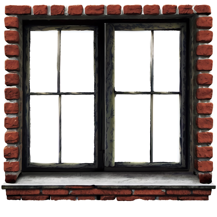 Brick Window Sill Png 05062024