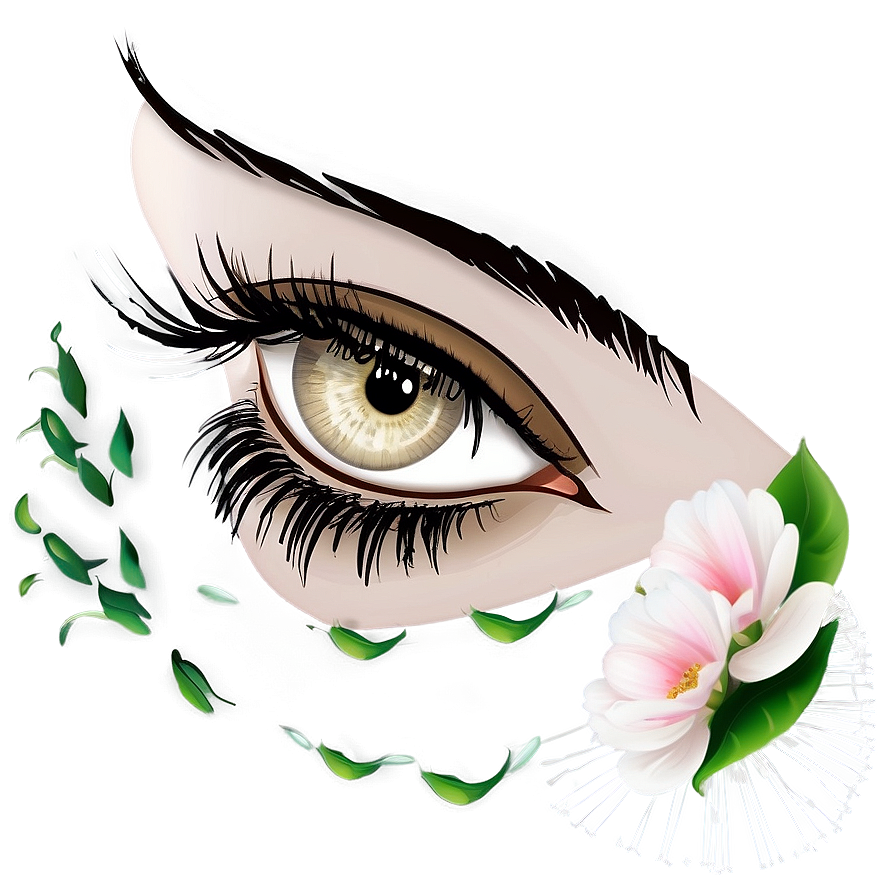 Bridal Eyelashes Png Vax