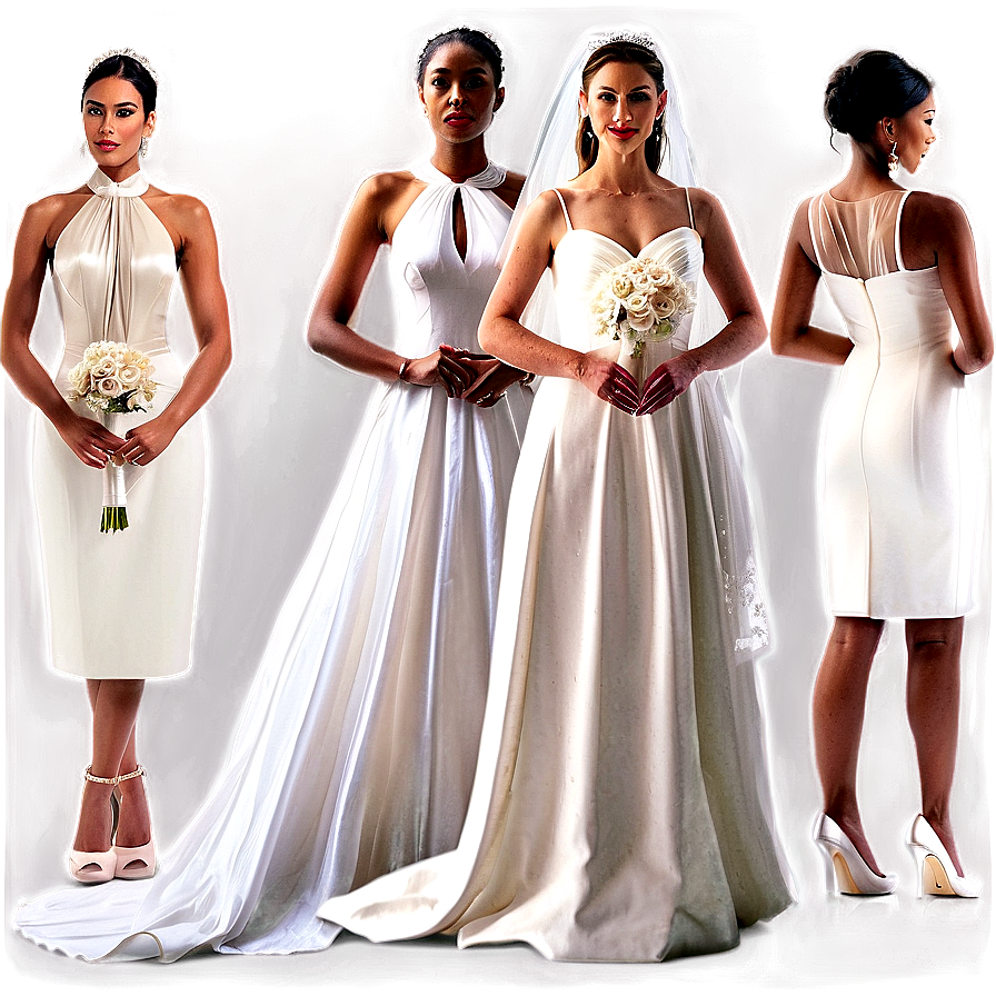 Bridal Gowns And Accessories Png Odi