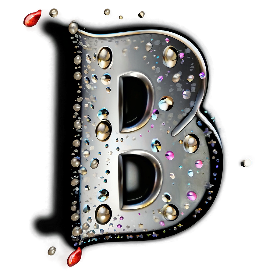 Bridal Inspired Letter B Png Lvc6