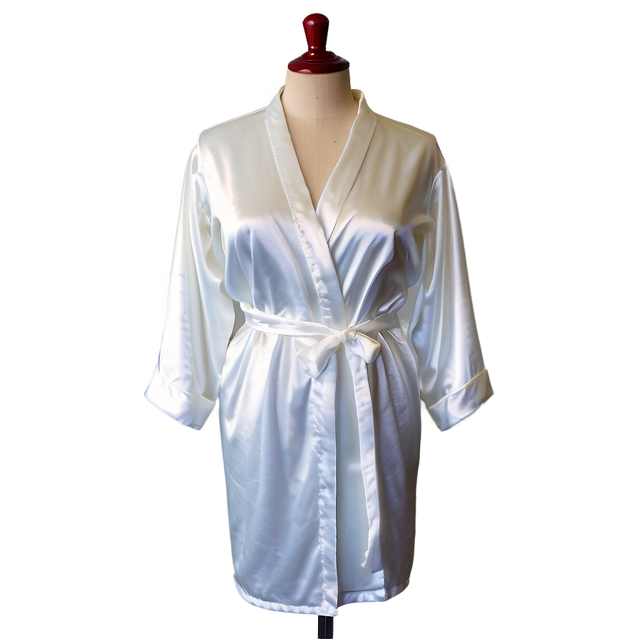 Bridal Satin Robe Png 06132024