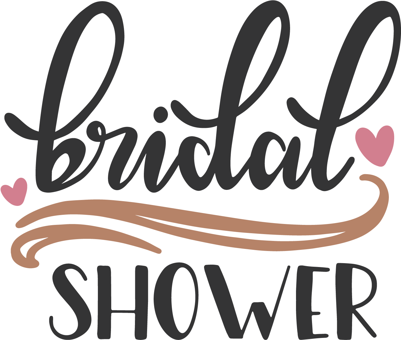 Bridal Shower Calligraphy