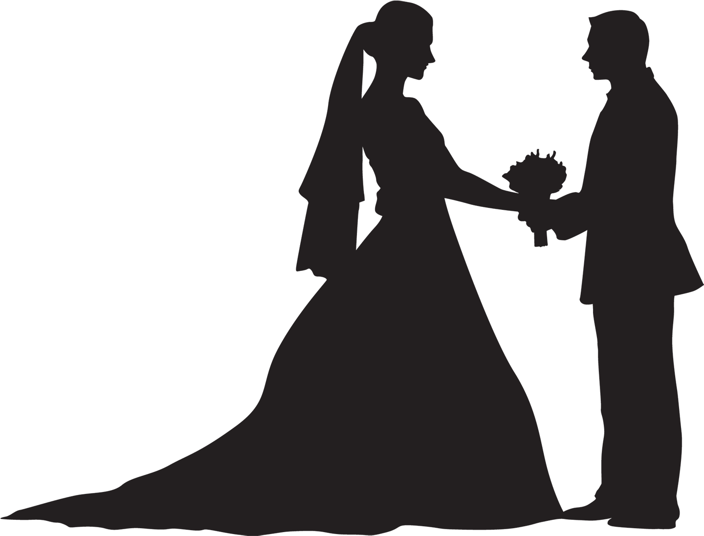 Bride_and_ Groom_ Silhouette