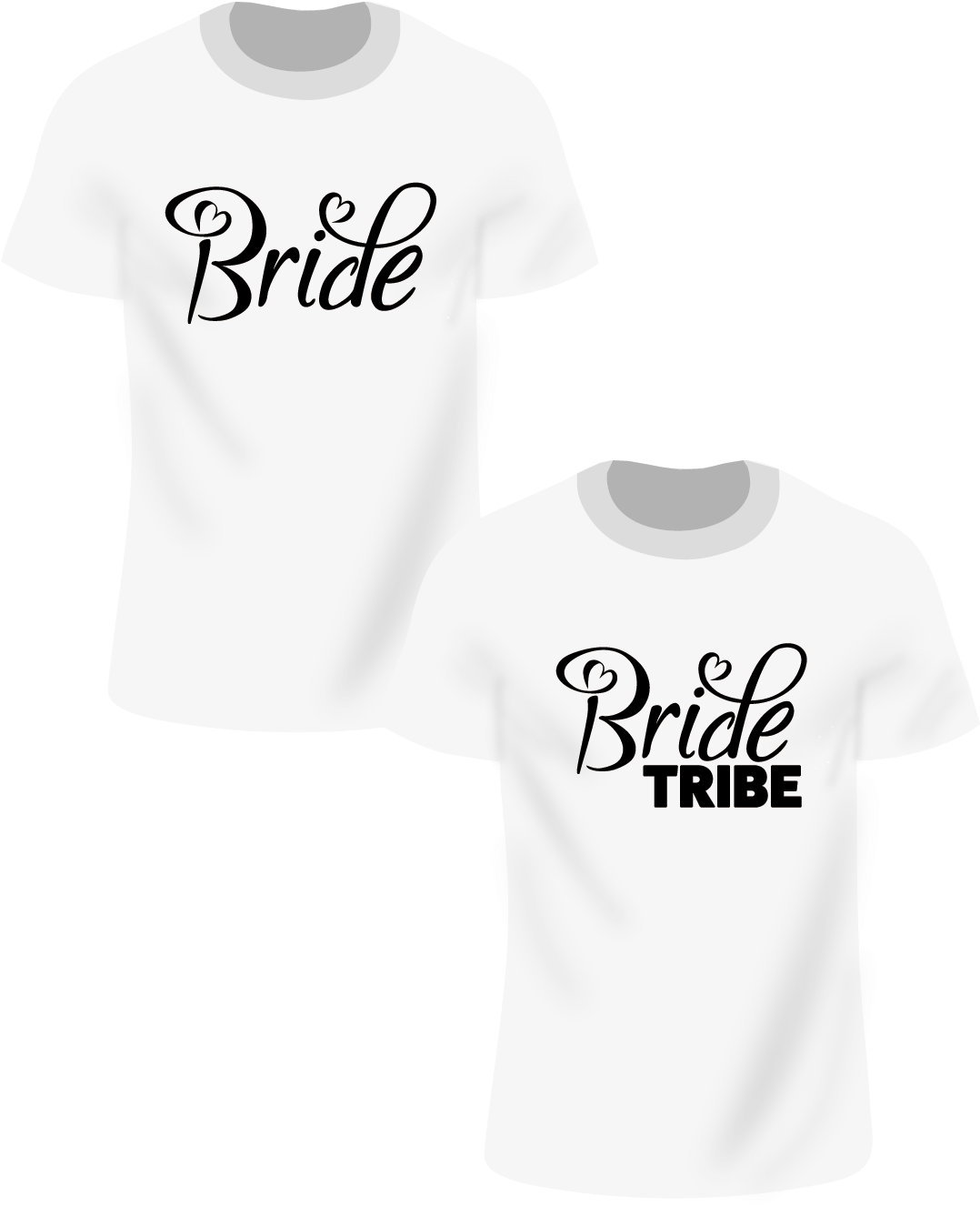 Brideand Bride Tribe T Shirts