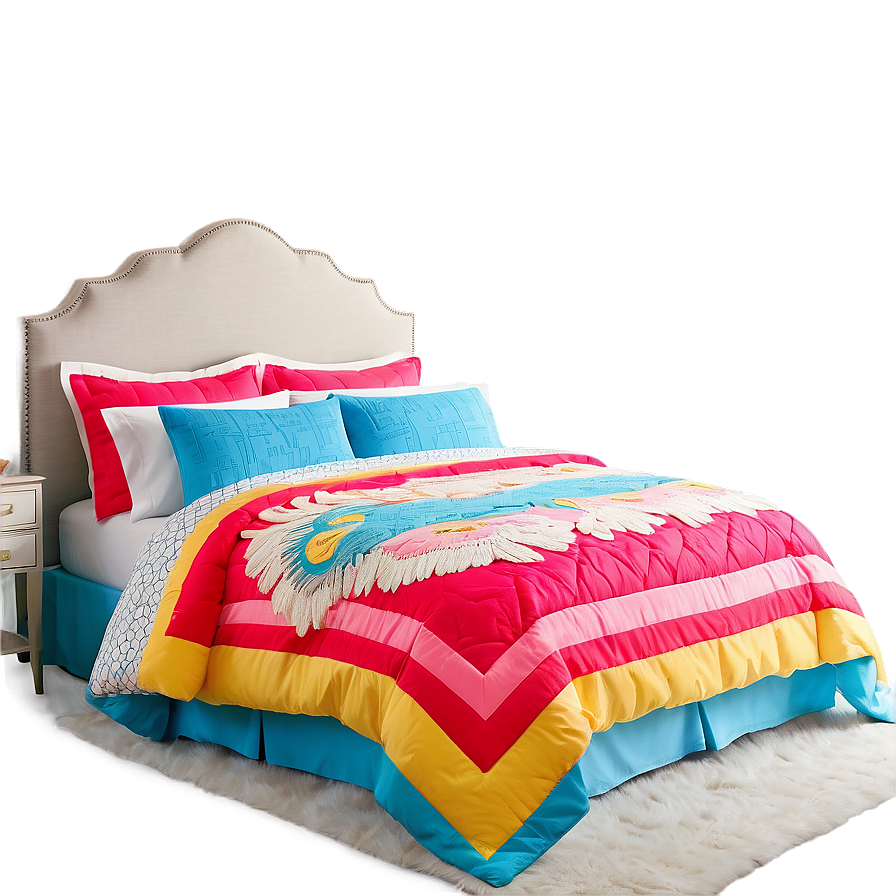 Bright And Bold Bedding Png 06262024