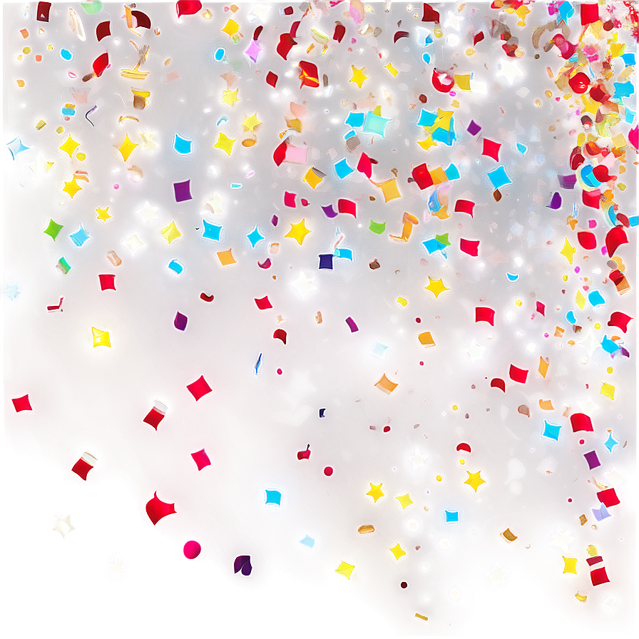 Bright Confetti Festive Png 73