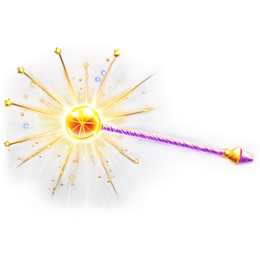 Bright Fairy Wand Png 06292024