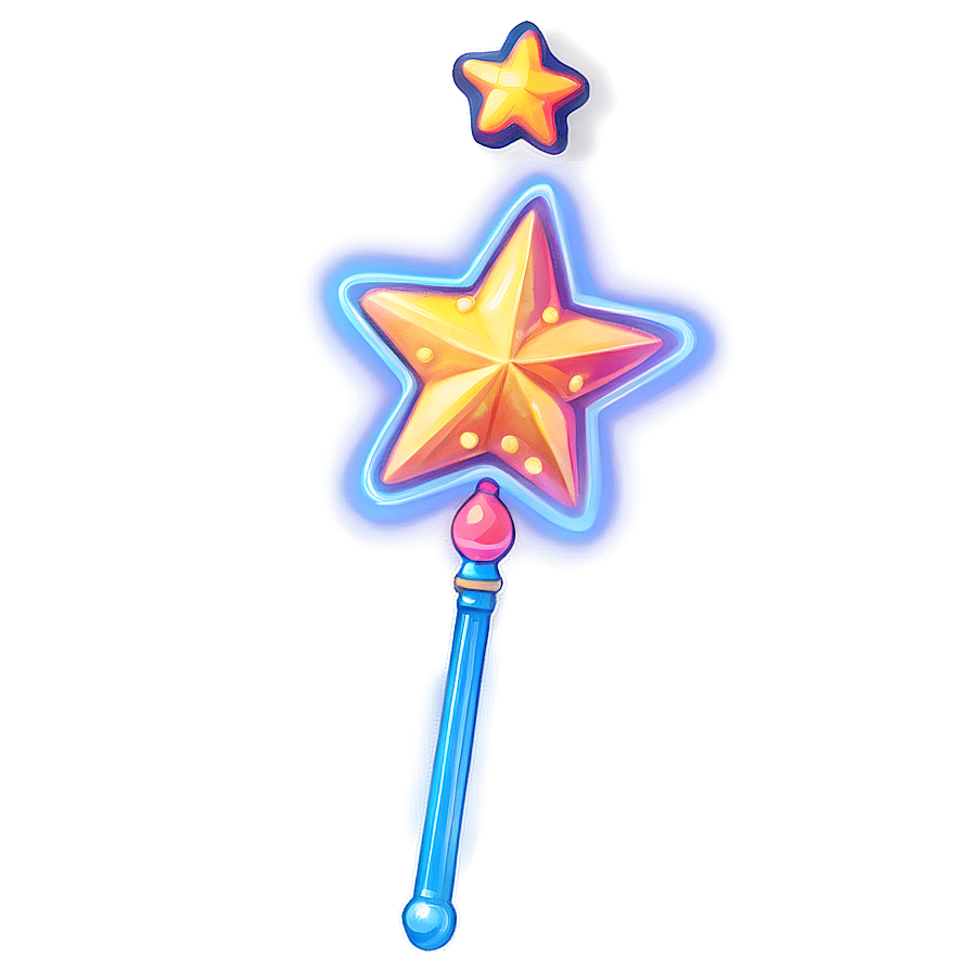 Bright Fairy Wand Png 64