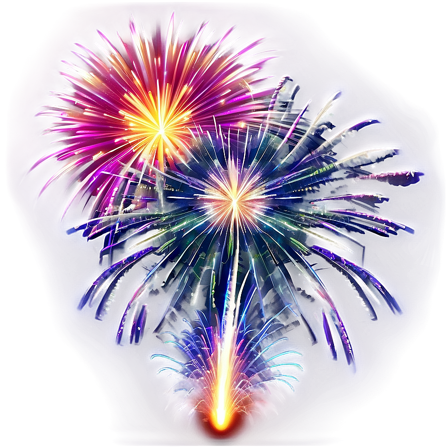 Bright Fireworks Png Gic