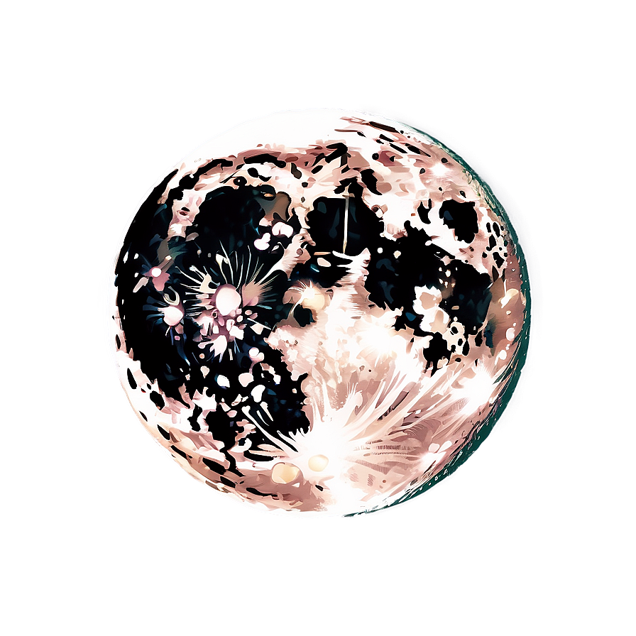 Bright Full Moon Night Png 50