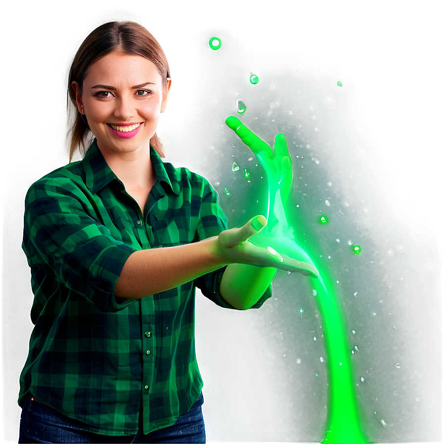 Bright Green Glow Png Ius